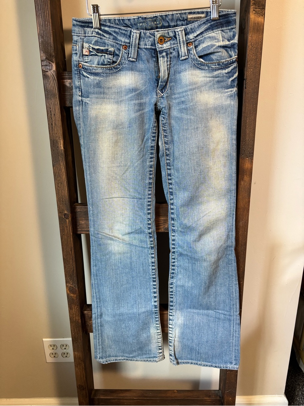 Big Star Bootcut Low-Rise Jeans - 26L